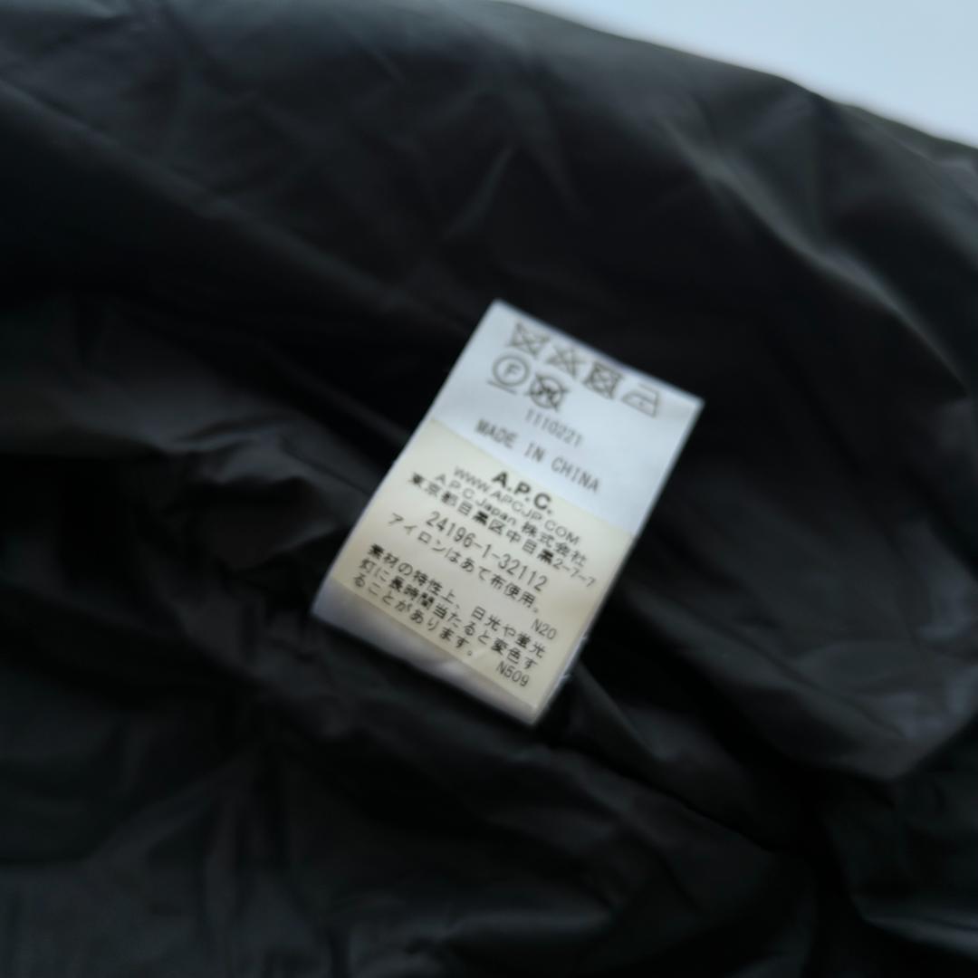 A.P.C. 中綿ダウンフーディブルゾン 定価5万円