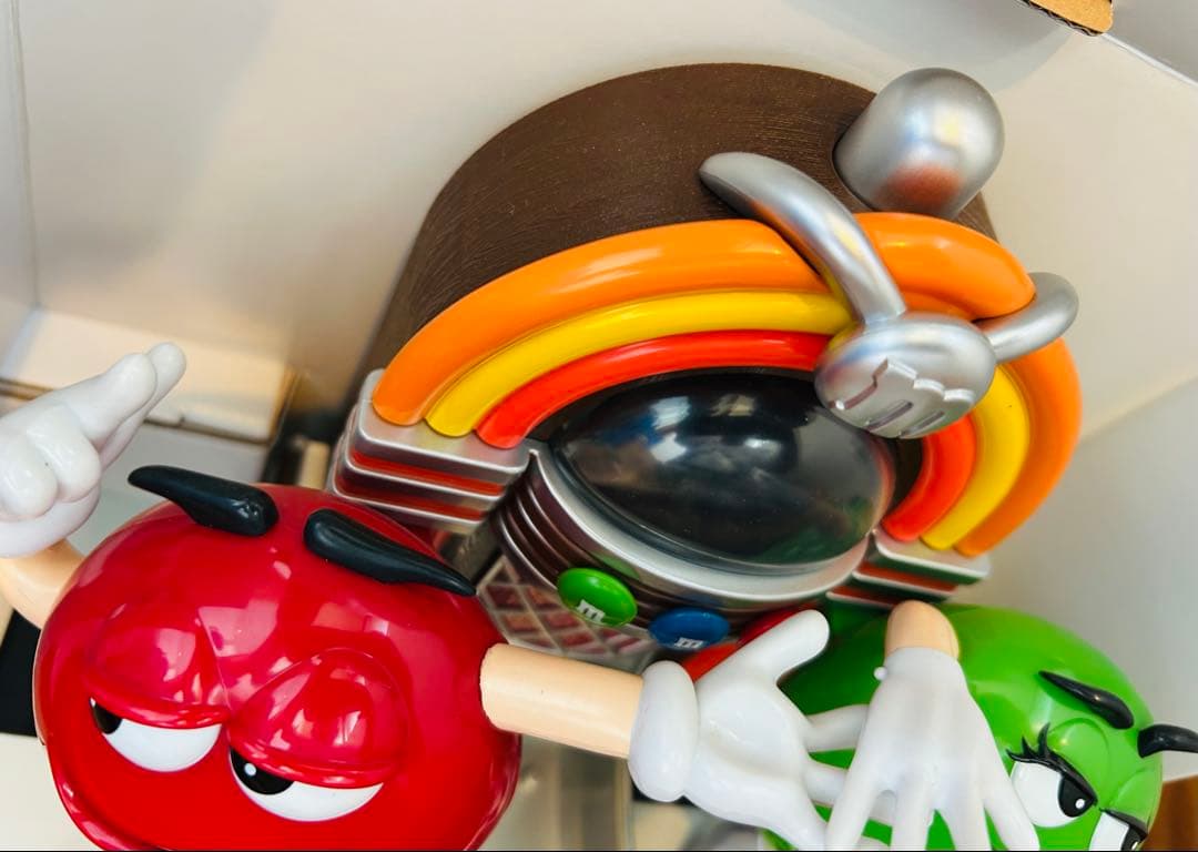 アメコミ m&m's JUKEBOX ROCK'N'ROLLCAFE dispenser