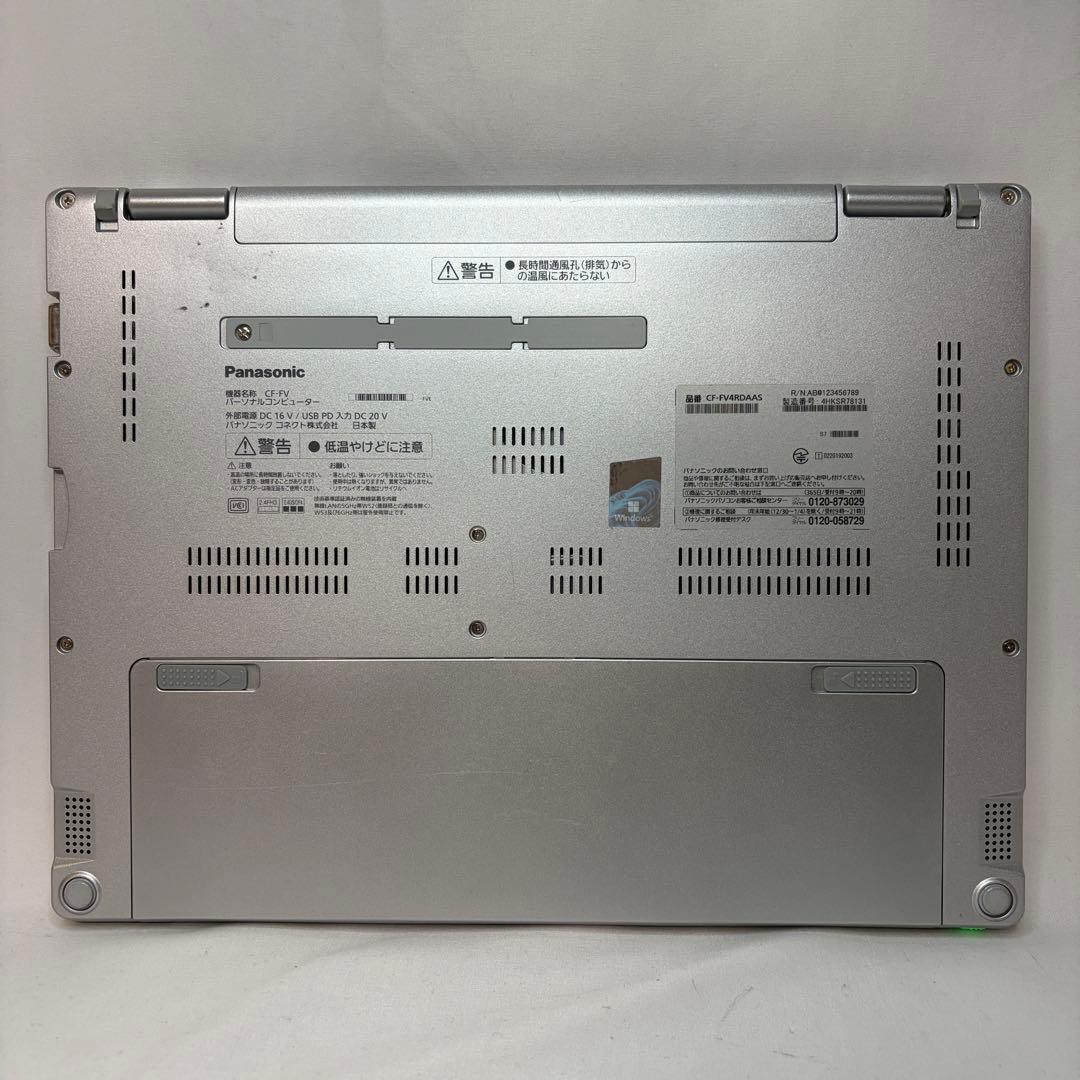 準美品 CF-FV4 第13世代 i5 16GB 14インチ QHD オフィス