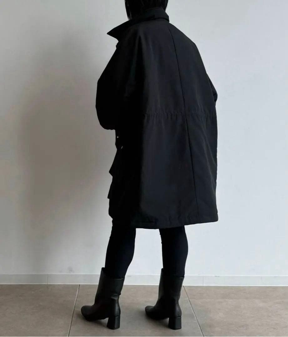 Curensology【&RC】スウェーディッシュモッズコート ブラック38