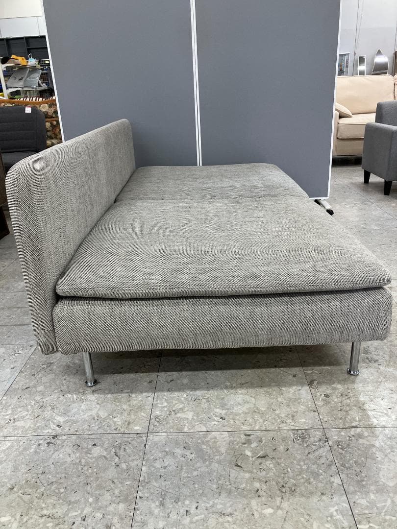 IKEA　3人掛けソファ　セクション　ソーデルハムン　グレー