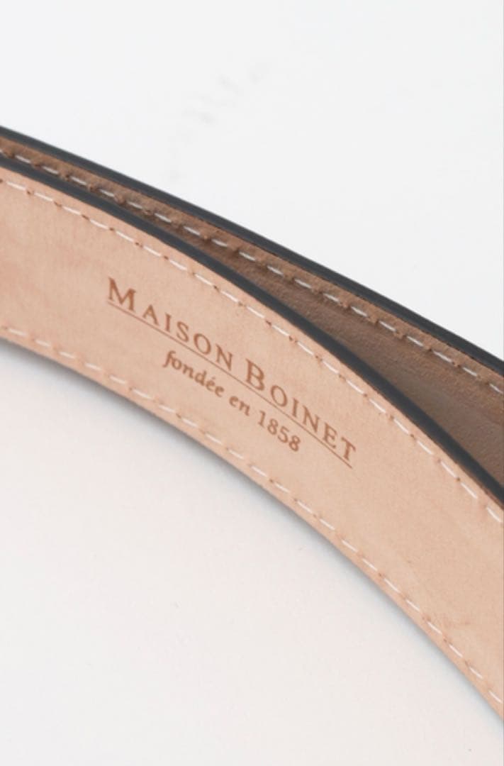 MAISON BOINET クラシックベルト 94487 BR
