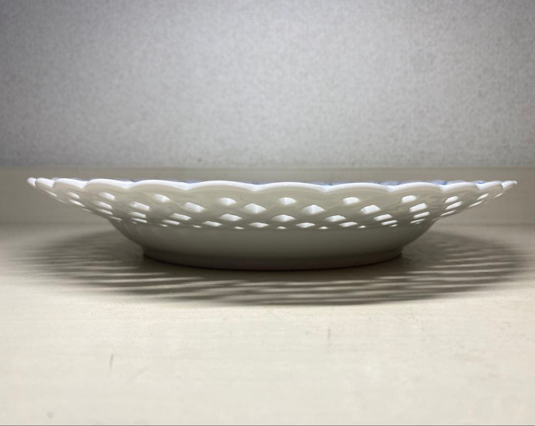 ロイヤルコペンハーゲン ブルーフルーテッド フルレース プレート