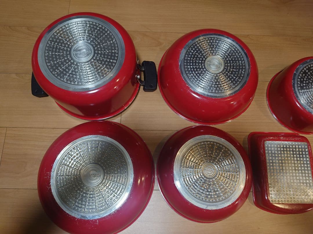 エバークック　鍋フライパン　フルセット　10点