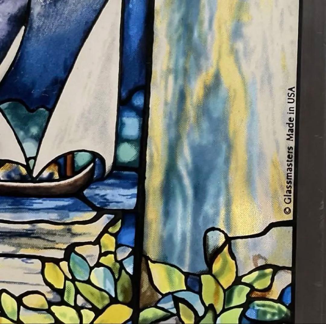 ルイス・C・ティファニー 『孔雀』 クジャク ステンドグラス グラスマスター