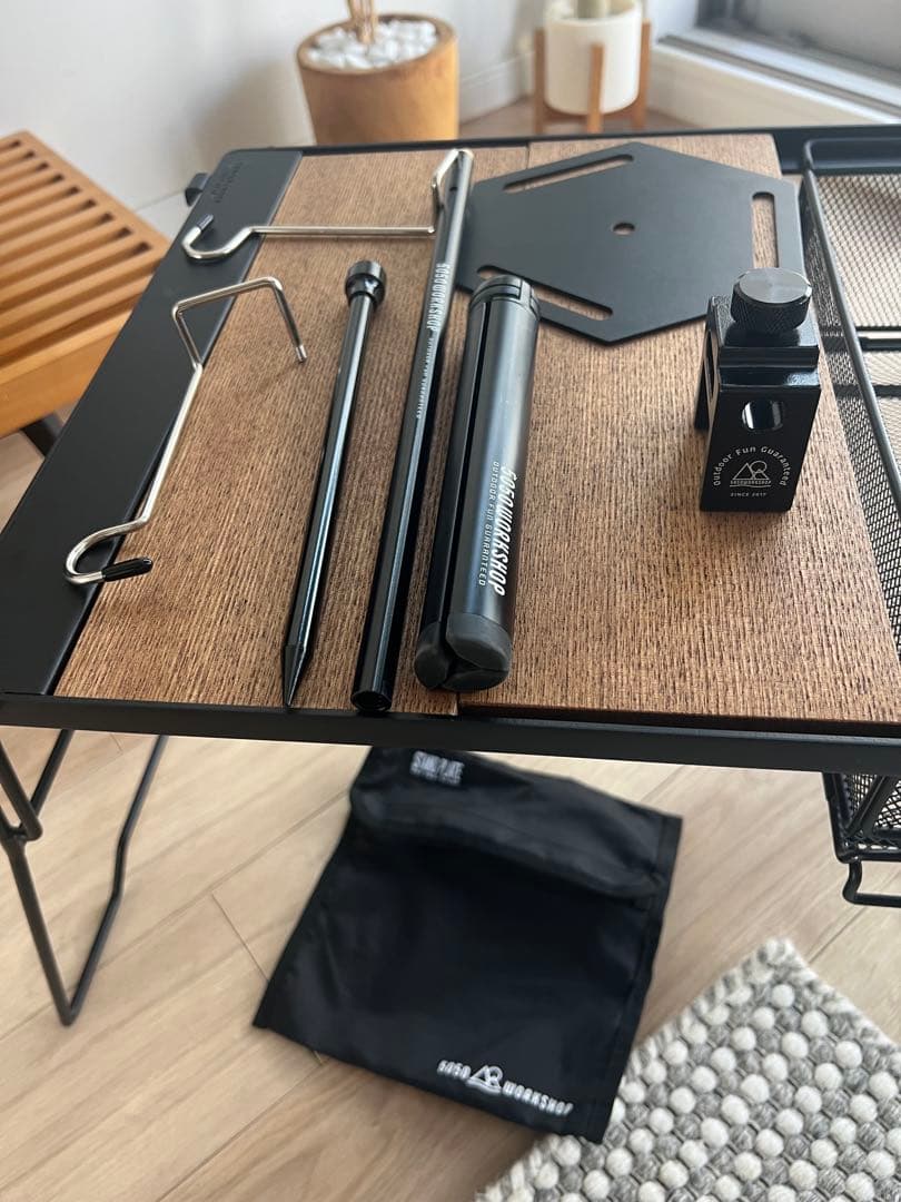 Igt テーブルセット➕α ランタンスタンド　天板　収納などなど