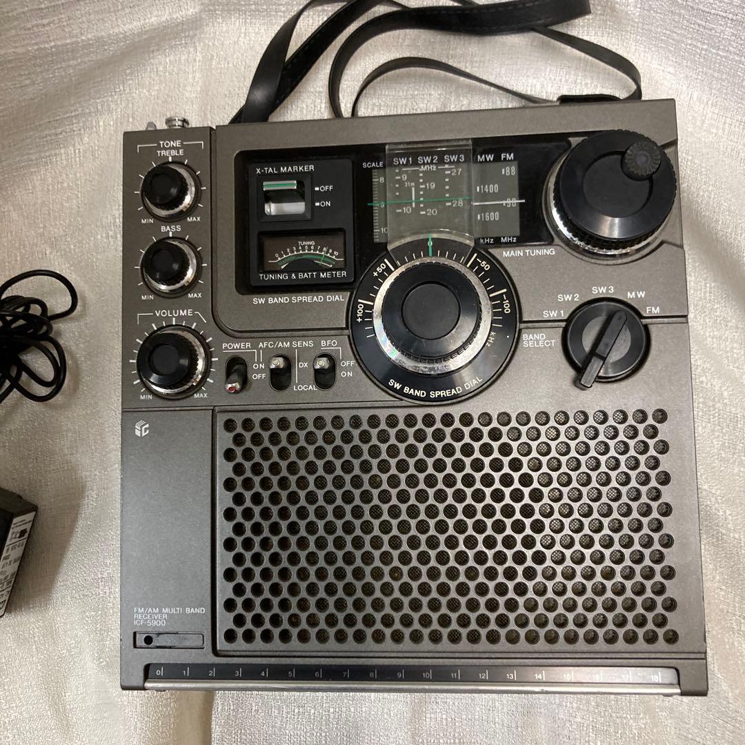 SONY ICF-5900 BCLラジオ　スカイセンサー 美品　動作確認済み