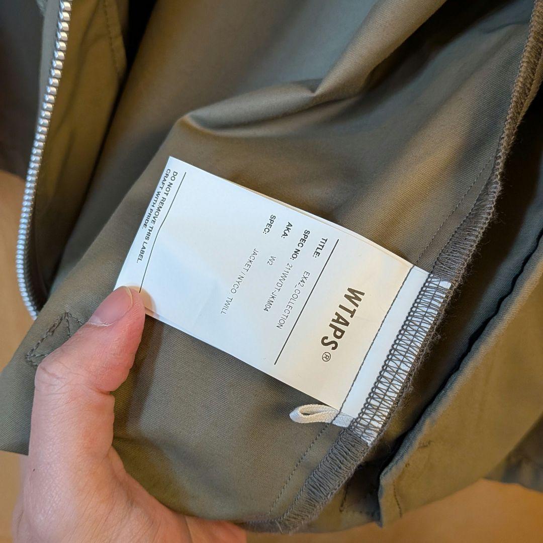 ジャケット・アウター WTAPS 21SS W2 JACKET/NYCO.TWILL size 01