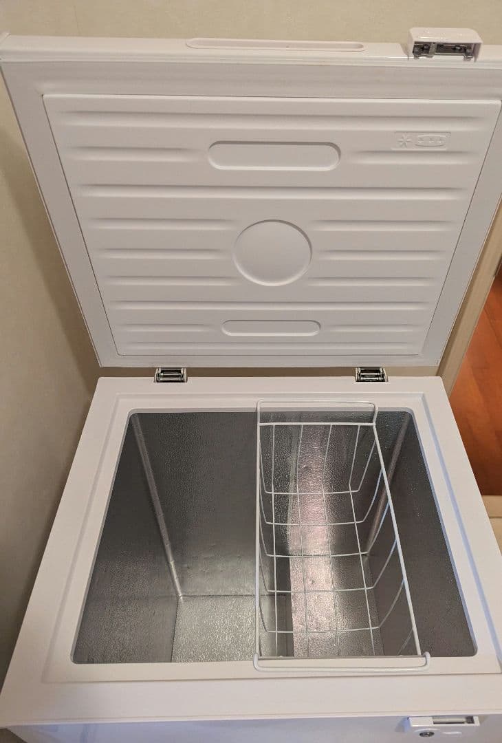 [美品]　冷凍庫 家庭用　99L　フリーザー　上開き