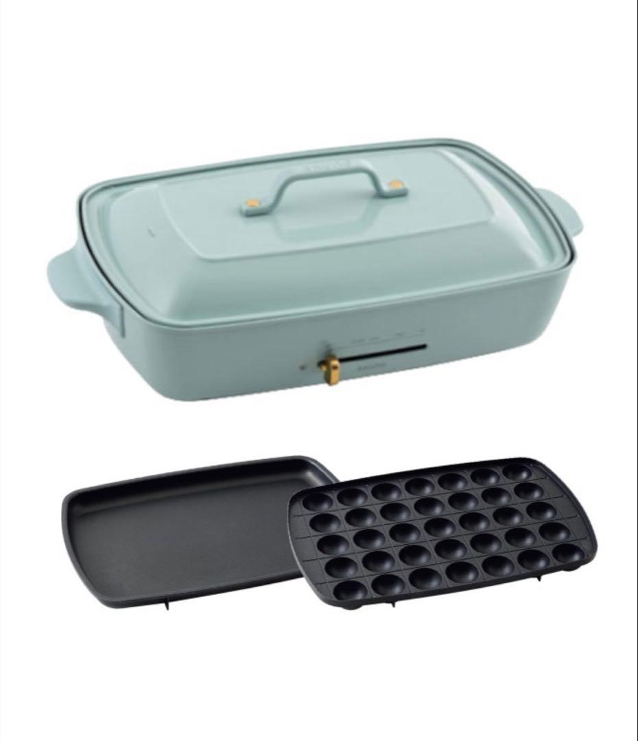 BRUNOホットプレートグランデサイズ 深鍋セット