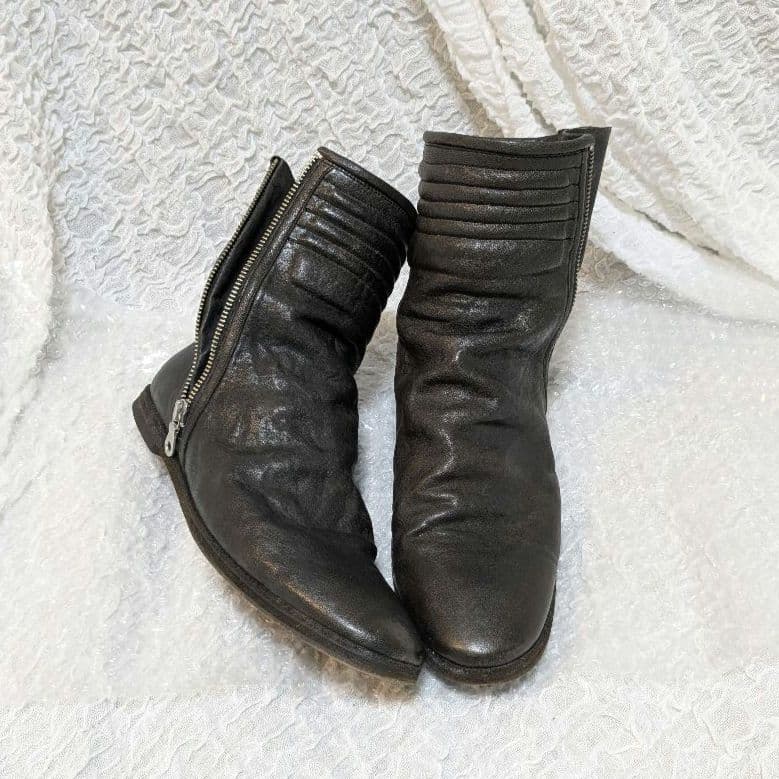 靴 00s MiharaYasuhiro Wrinkled Boots