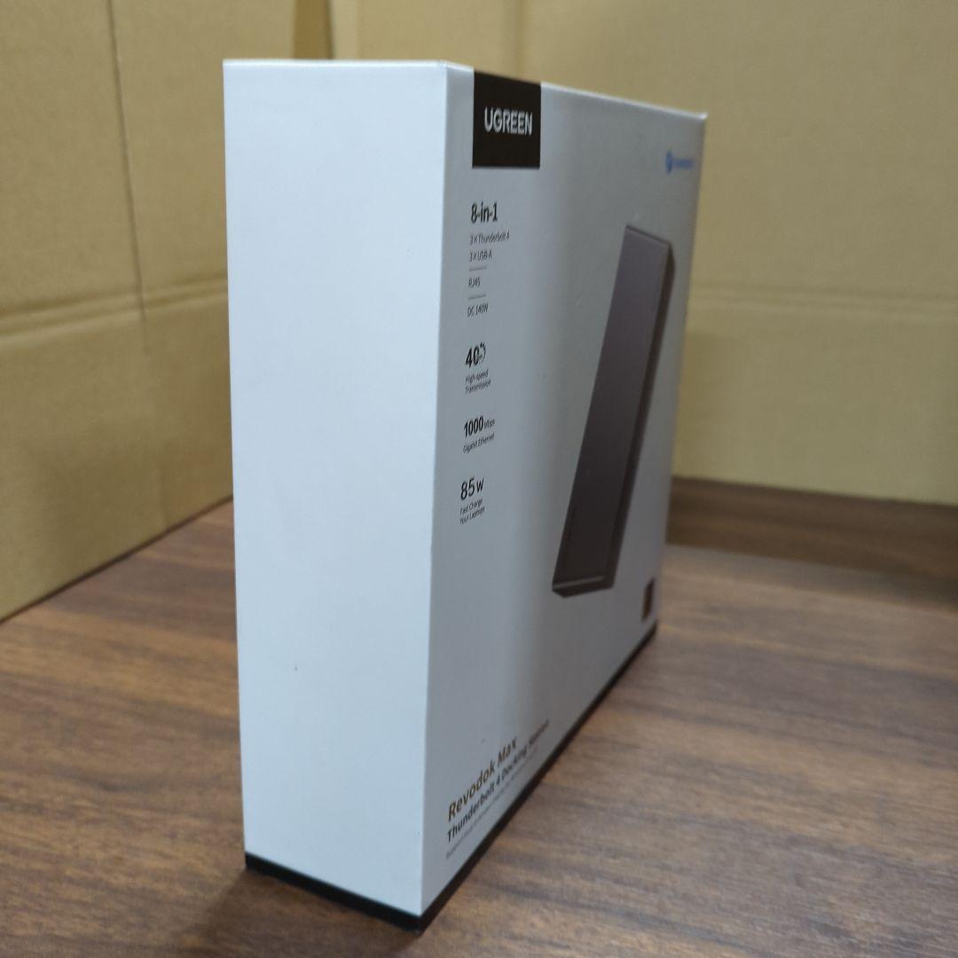 UGREEN Thunderbolt 4ドッキングステーション 8-in-1新品