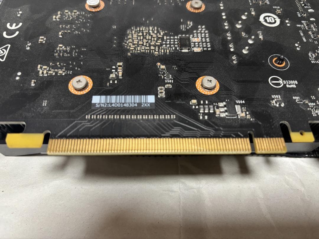 【中古】MSI GeForce GTX 1650 VENTUS XS 4G