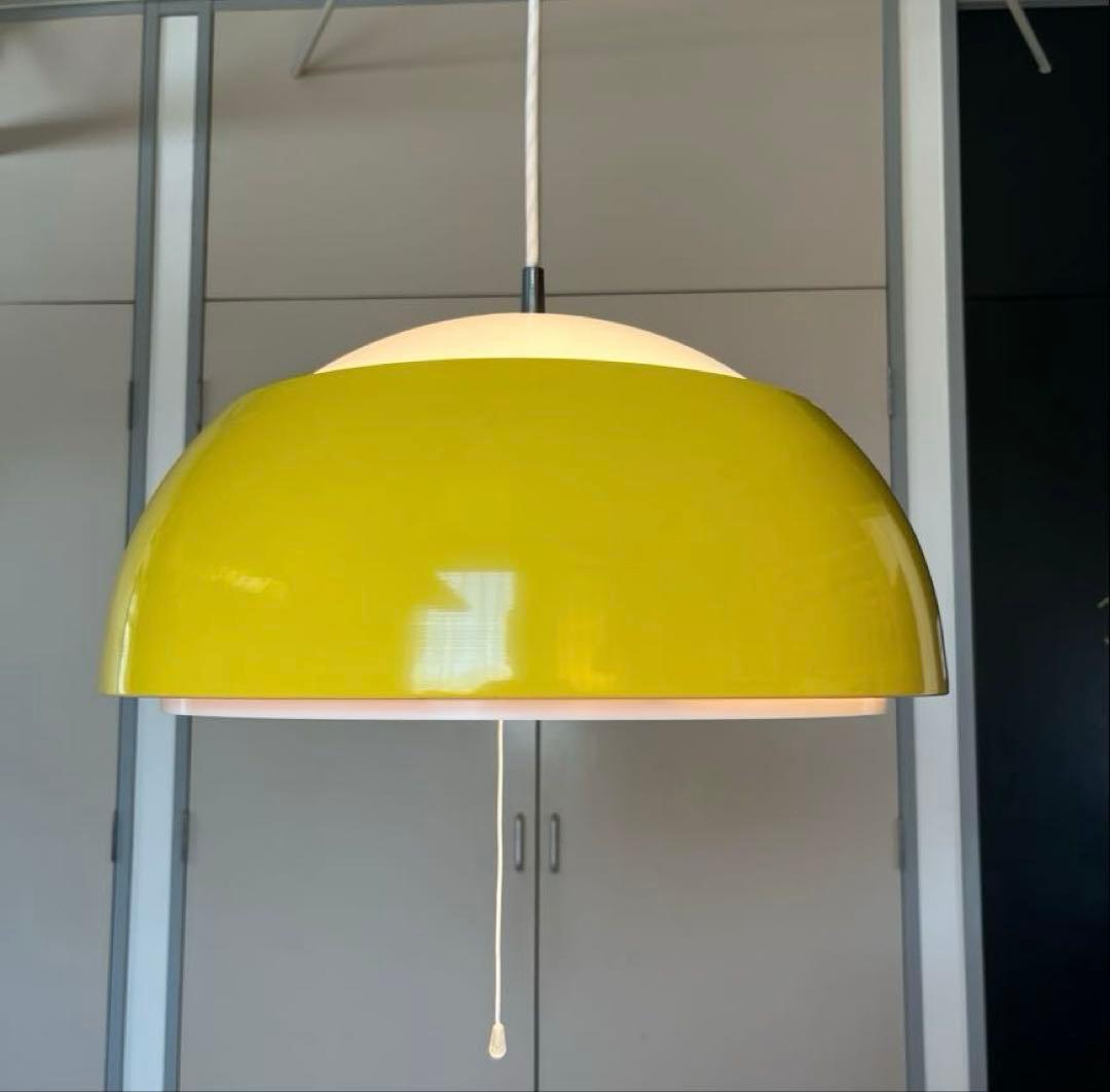 東芝 70'sペンダントランプ　ヴィンテージ　スペースエイジ　ミッドセンチュリー