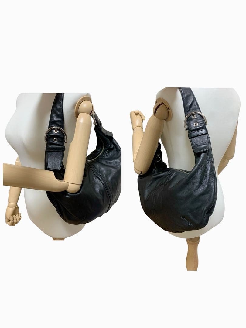 バッグ COACH 00s oneshoulder halfmoom y2k