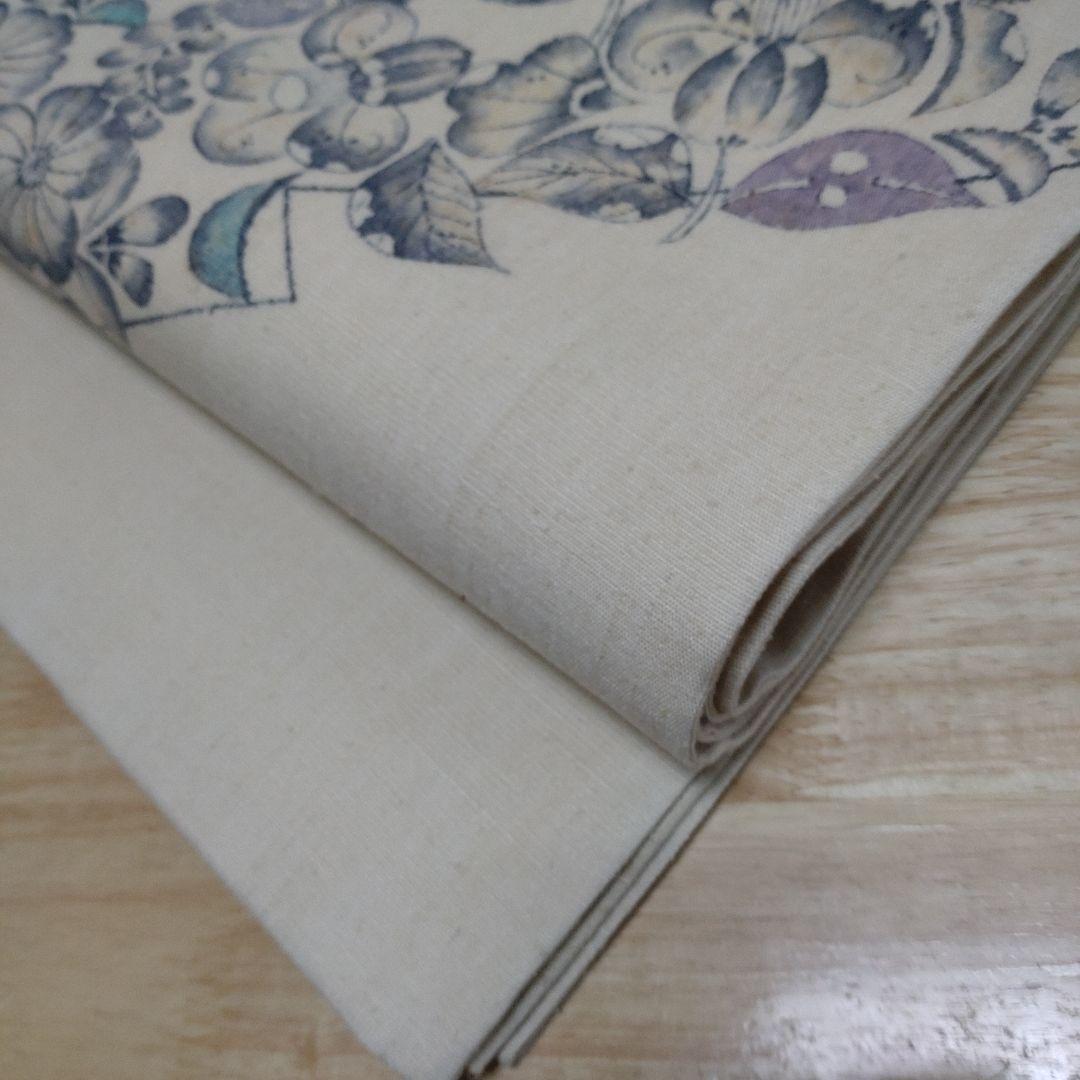 Ｍ*様 辻ヶ花♥訳あり格安スタート♥紬♥名古屋帯♥辻が花♥落款作家物