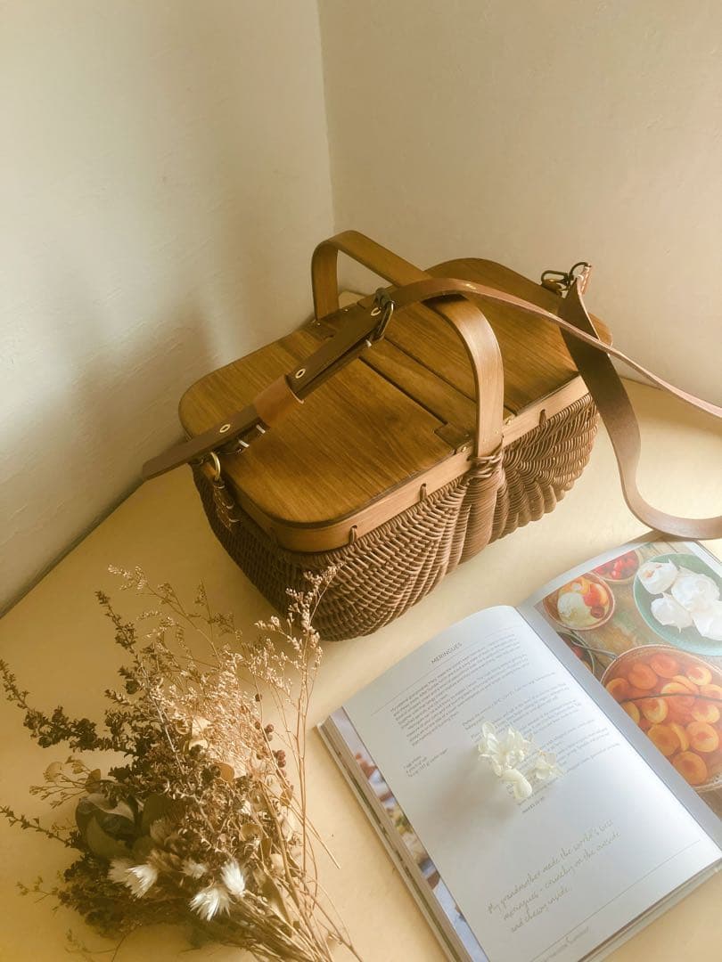 Lさま専用　新品ワンハンドルMサイズ　ダークブラウン　足付き　ショルダーカスタム