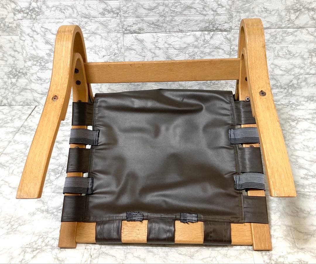 【希少 本革】karimoku domani スカンジナビアン イージーチェア③