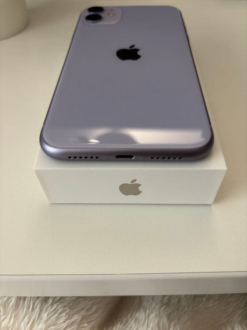 【美品・本体のみ】Apple iPhone 11 64GB　パープル
