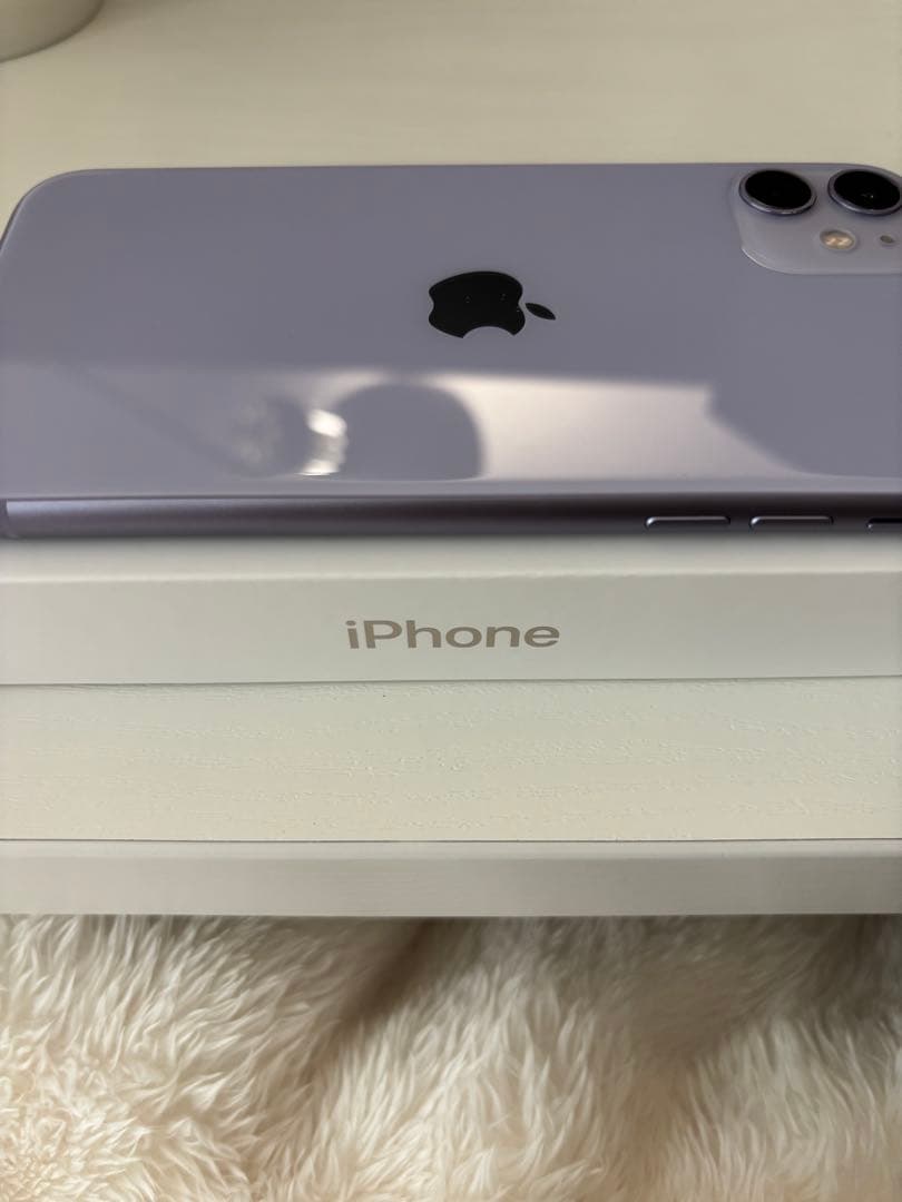 【美品・本体のみ】Apple iPhone 11 64GB　パープル