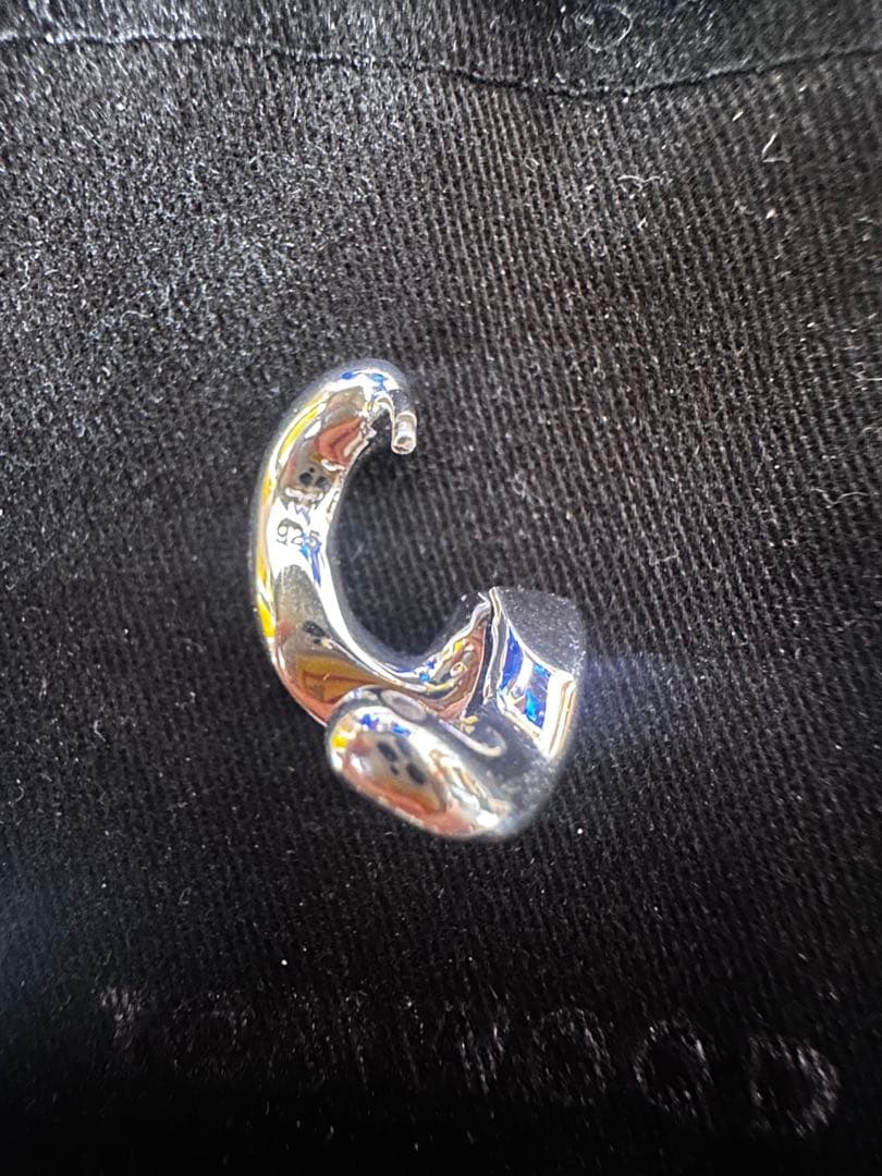 TOMWOOD シルバー ピアス(両耳用)