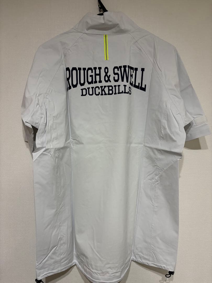 rough and swell レインウェア M ホワイト