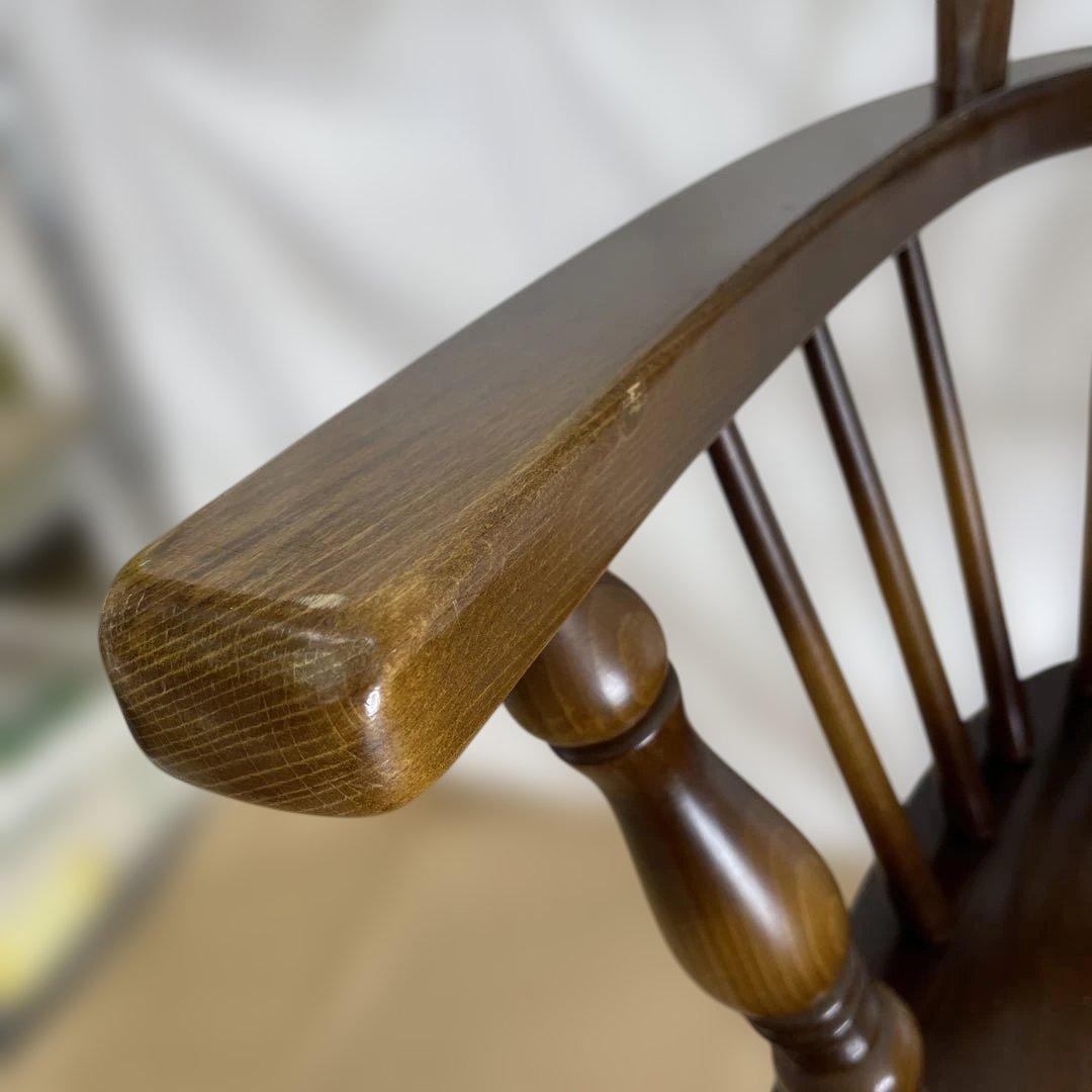 最終値下げ！ウインザーチェアー　キツツキ　国産　飛騨産業　04