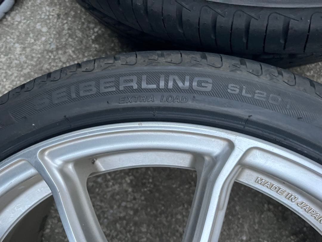 ⭐︎122213⭐︎①2025年製造！215/40R18タイヤアルミセット1本