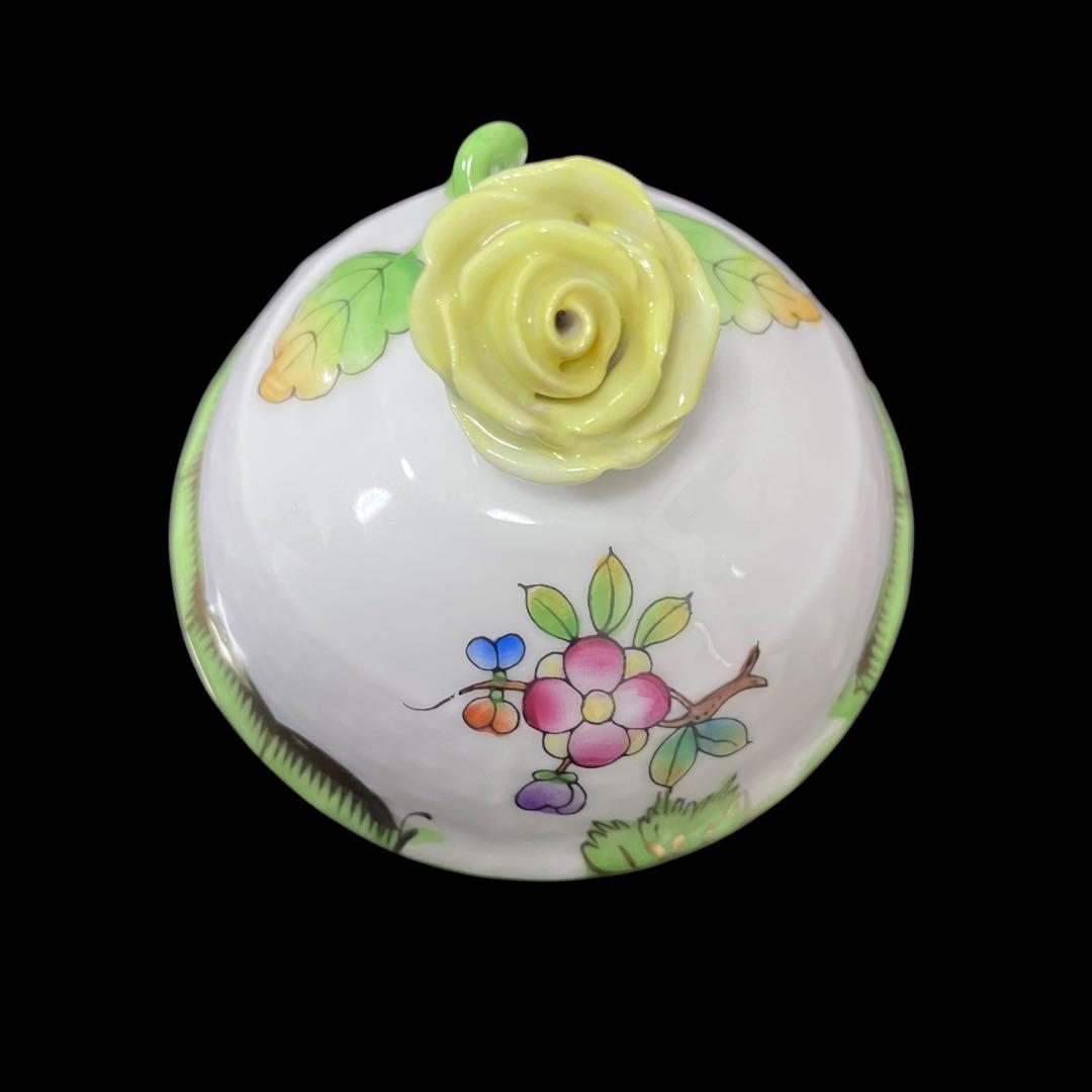 HEREND ヴィクトリアブーケ ティーポット