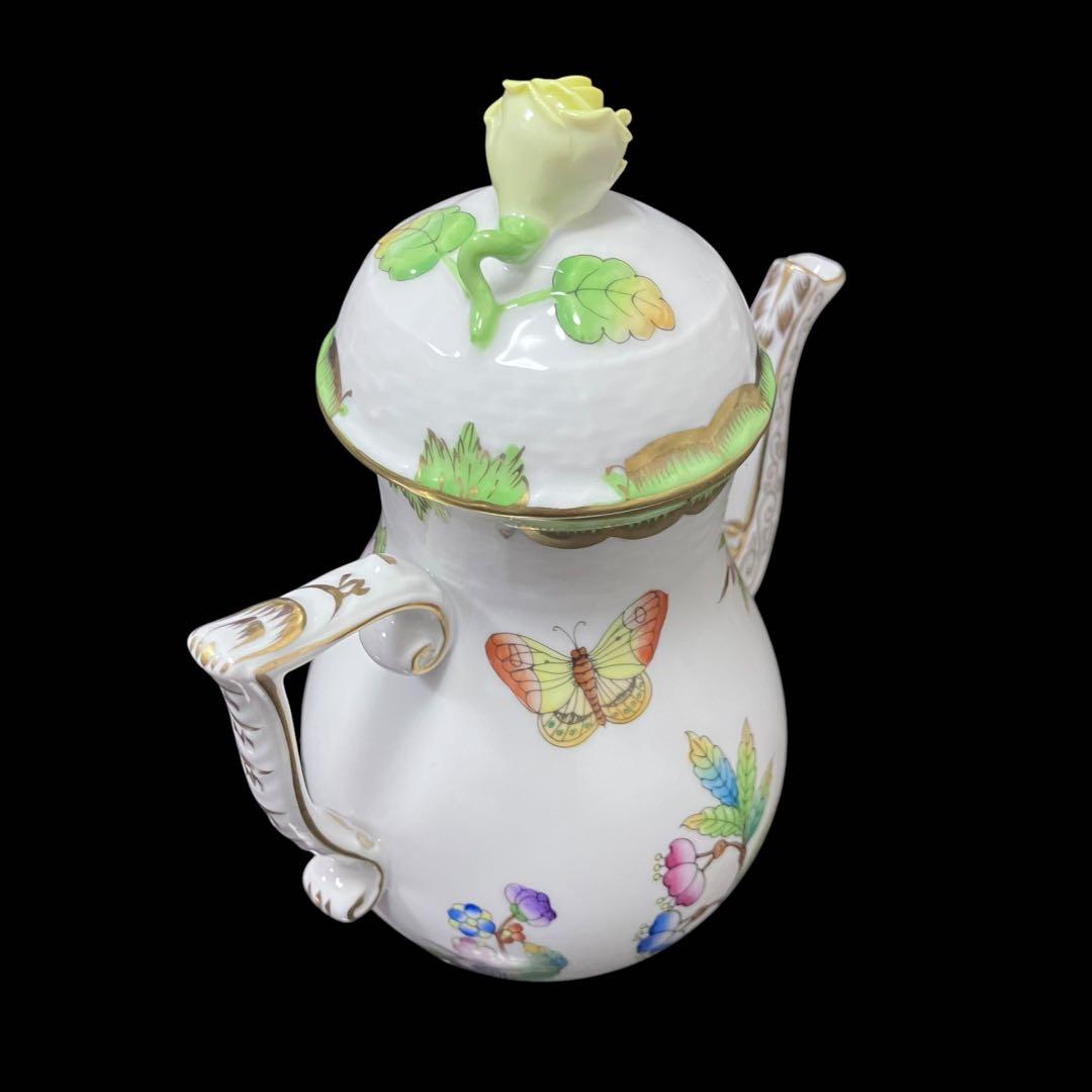 HEREND ヴィクトリアブーケ ティーポット