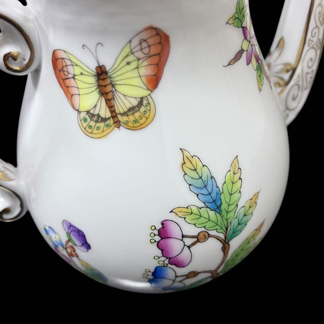 HEREND ヴィクトリアブーケ ティーポット