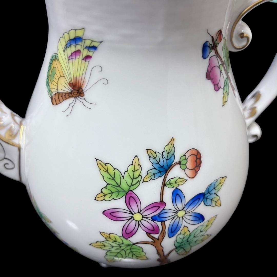 HEREND ヴィクトリアブーケ ティーポット