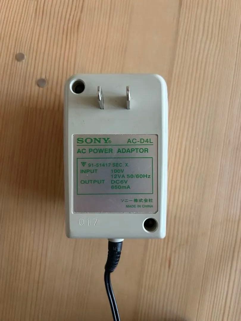 【美品】動作確認済　ソニーデンスケ TC-D5M、純正ACアダプター、説明書付き