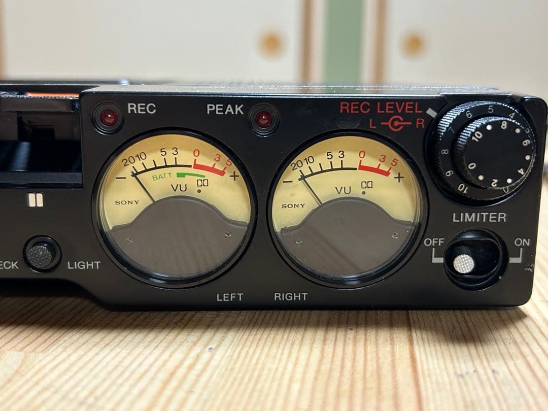 【美品】動作確認済　ソニーデンスケ TC-D5M、純正ACアダプター、説明書付き