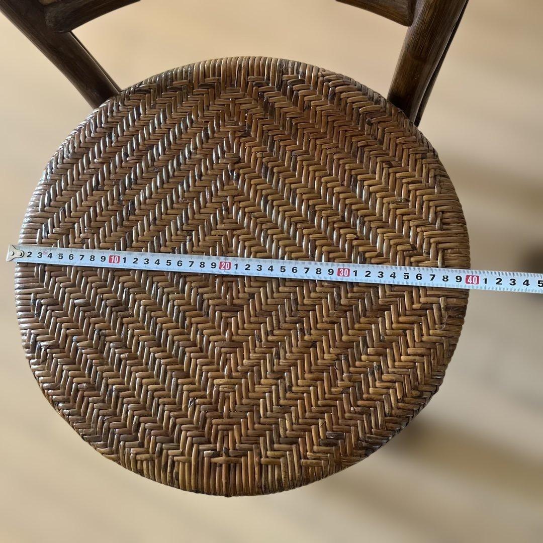 美品⭐︎ラタンチェア 籐 曲木 2脚 可愛いです