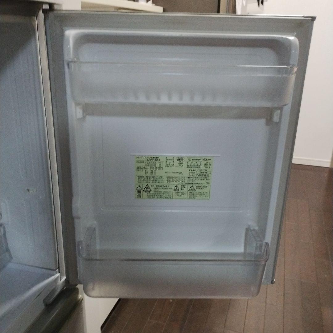 SHARP 冷蔵庫 SJ-PD14W-S プラズマクラスター