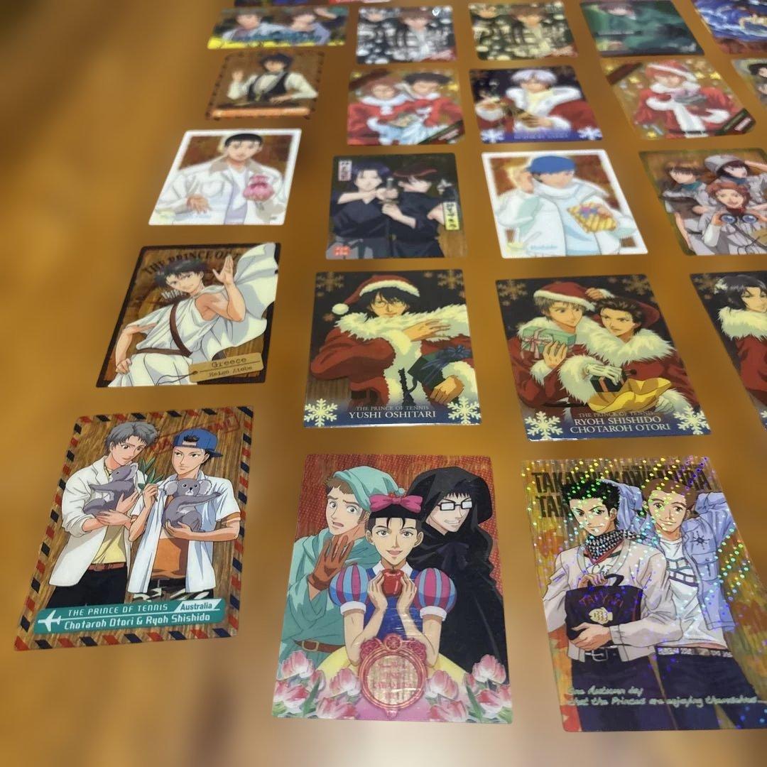 テニスの王子様 シャイニングクリアカード 47枚セット まとめ売り 越前リョーマ