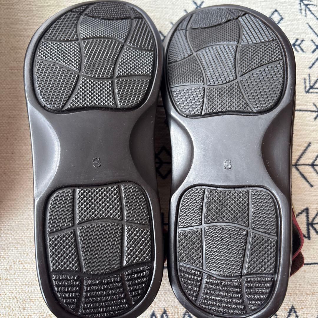 新品　インコルジェ　コンフォートサンダル　赤　S