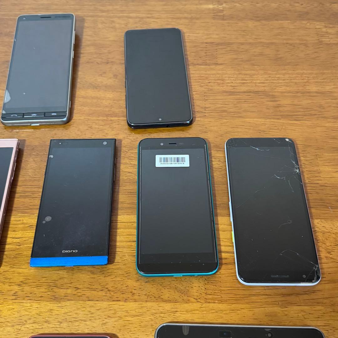 ジャンク ガラケー スマホ まとめて