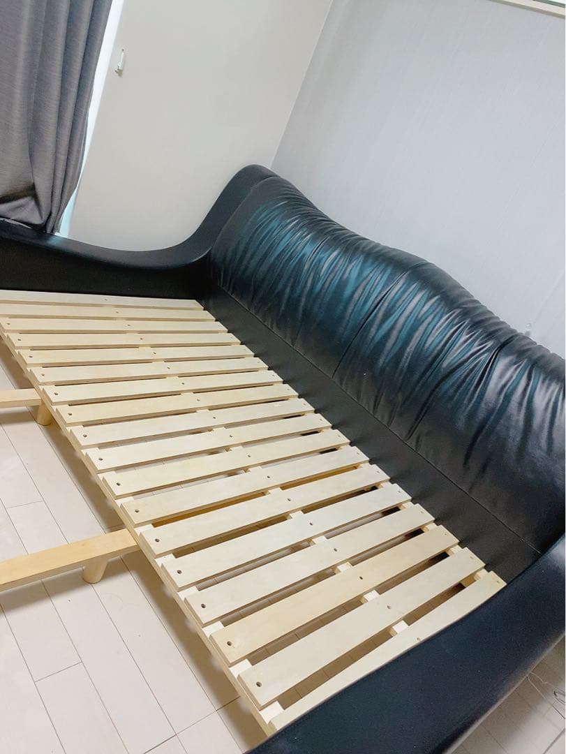 アルモニア　ベッド　キングベッド　おしゃれベッド