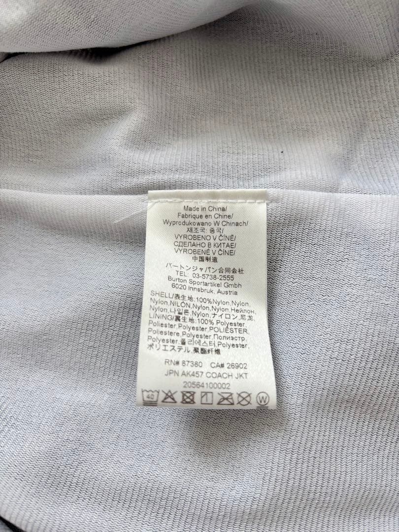 FRAGMENT AK457 コーチジャケット フラグメント バートン