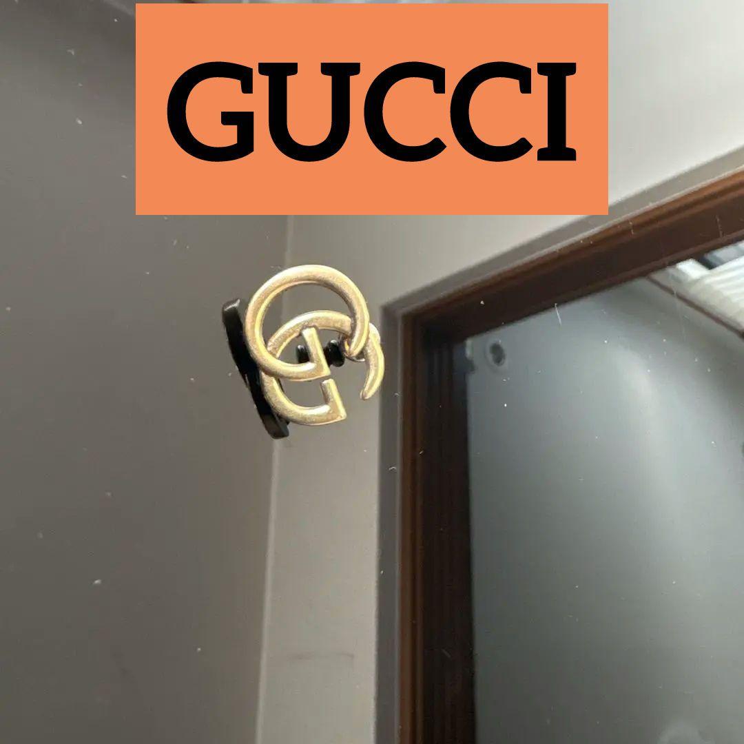 GUCCI earring グッチピアス GGマーモント 片耳のみ