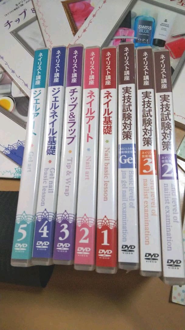 ジェルネイル教材＆用品セット♥教本&DVD&ネイル用品☆