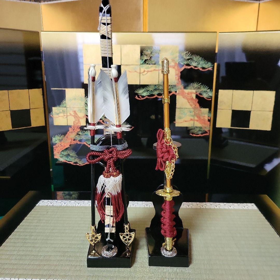 五月人形　新型金箔と松　15号　N