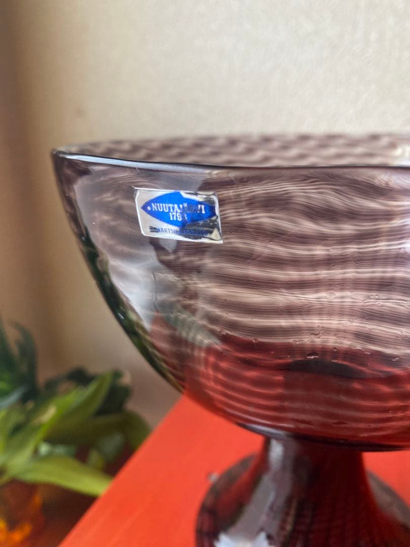 ヌータヤルヴイ　ガラス　コンポート