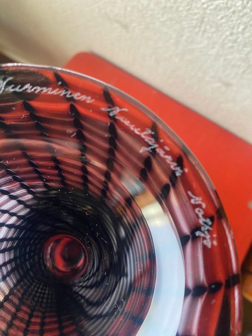 ヌータヤルヴイ　ガラス　コンポート