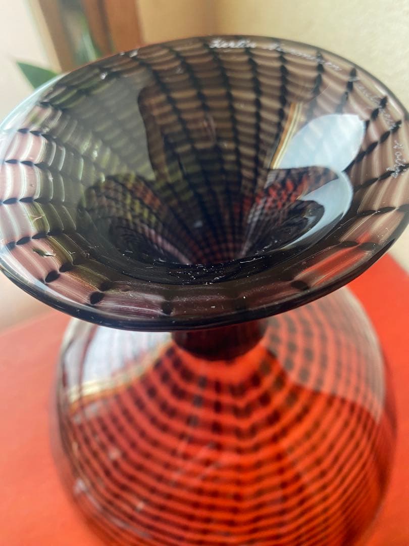 ヌータヤルヴイ　ガラス　コンポート