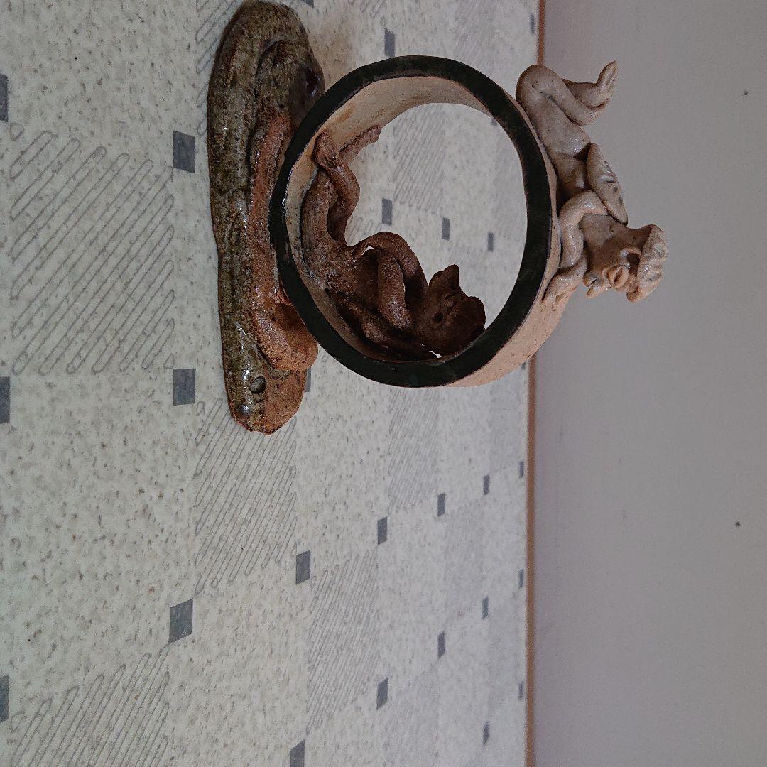 カッパの置物2点