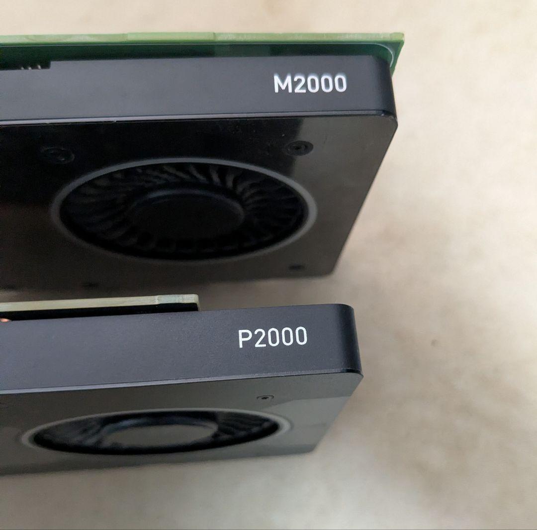 NVIDIA Quadro P2000 、M2000セット