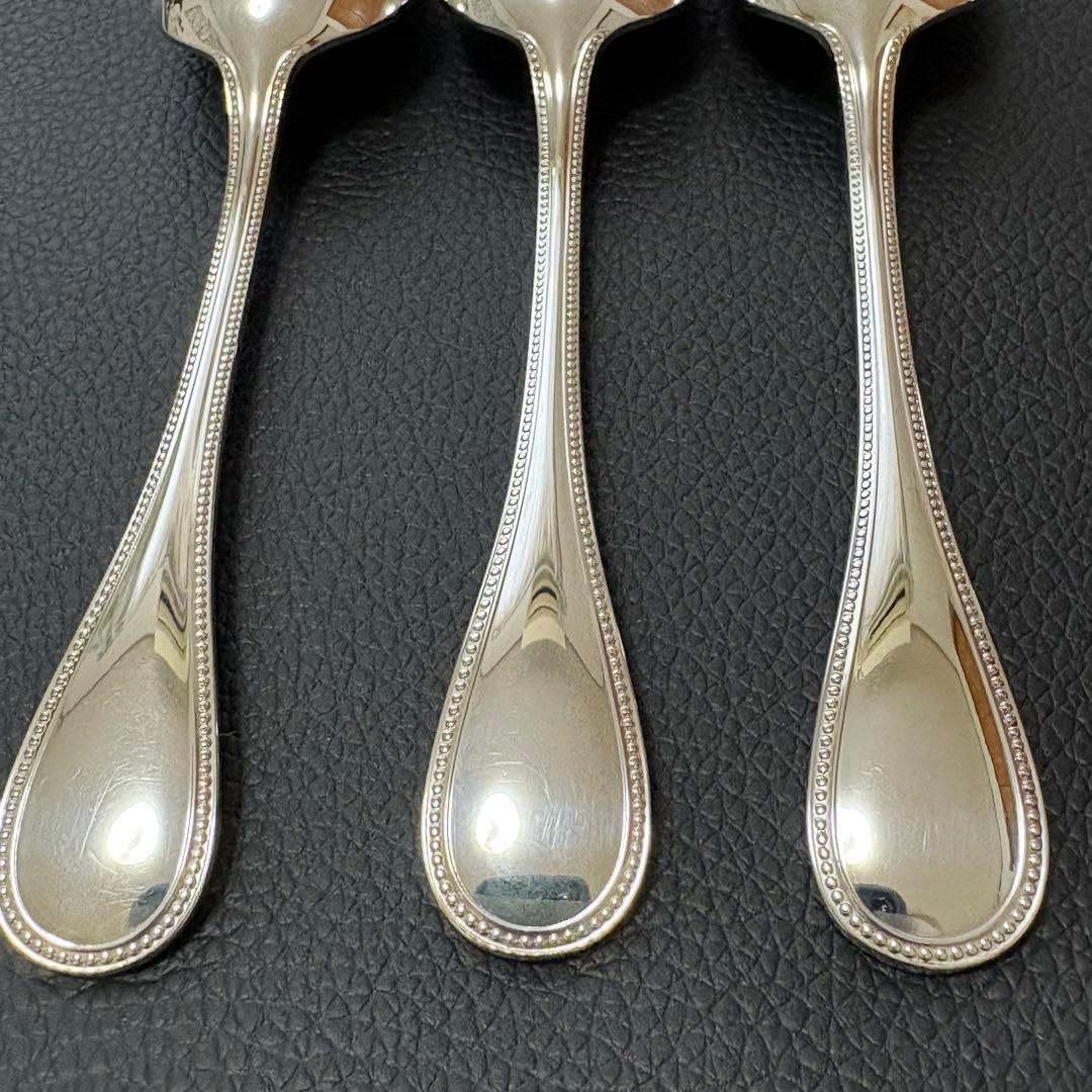 美品クリストフル　パール　コーヒースプーン12点